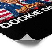勝者Cookieディナーおもしろいトランプ2024 47th ポスター (角)