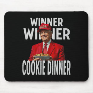 勝者Cookieディナーおもしろいトランプ2024 47th マウスパッド
