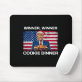 勝者Cookieディナーおもしろいトランプ2024 47th マウスパッド (マウス)
