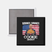 勝者Cookieディナーおもしろいトランプ2024 47th マグネット (正面/裏面)
