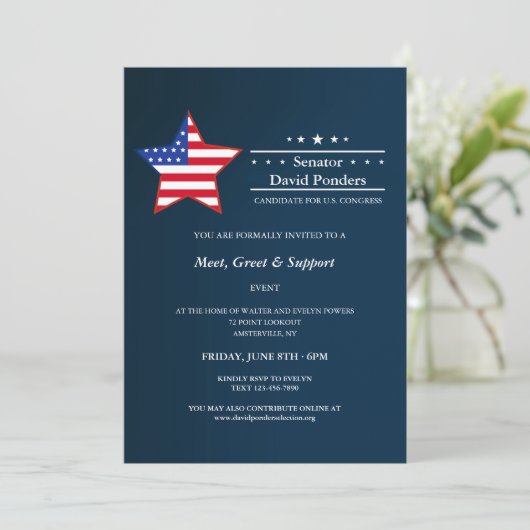 募金のお知らせ 招待状 (スタンド正面)