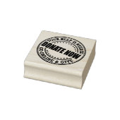 募金募金活動を行う ラバースタンプ (スタンプ)