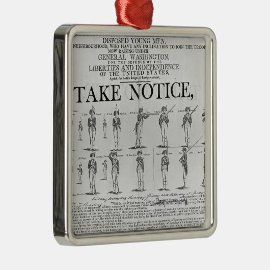 募集している米陸軍さまざまな位置を示します メタルオーナメント (右)