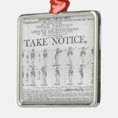 募集している米陸軍さまざまな位置を示します メタルオーナメント (左)