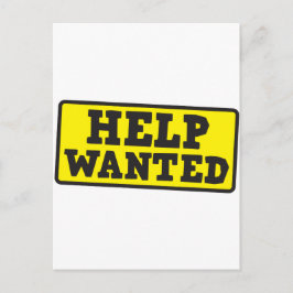 募集の掲示 ポストカード