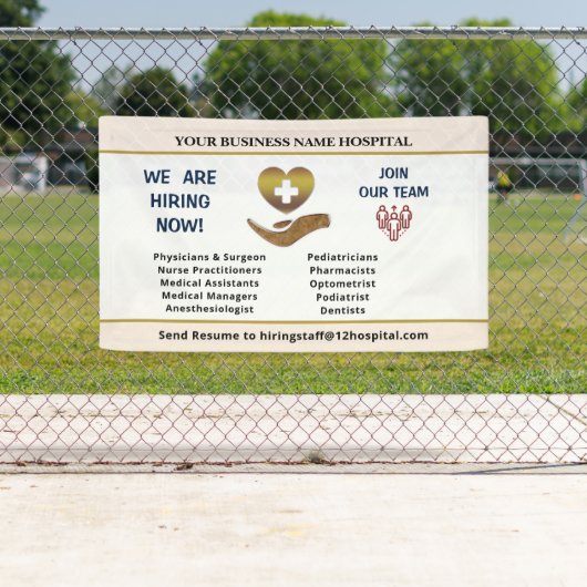 募集救済中社員のパーソナライズ 横断幕 (インサイチュ)