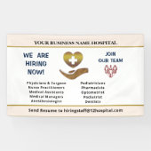 募集救済中社員のパーソナライズ 横断幕 (横)