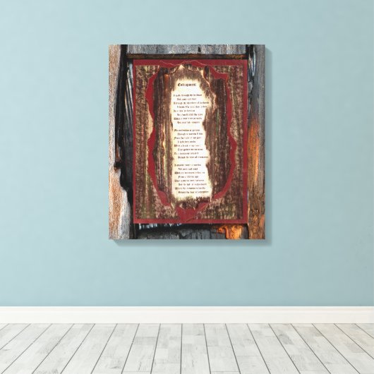 募集 キャンバスプリント (インサイチュ (ウッドフロア))