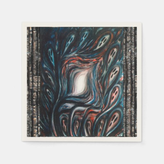 募集 スタンダードカクテルナプキン (正面)