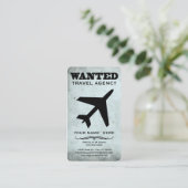 募集:旅行代理店 名刺 (スタンド正面)