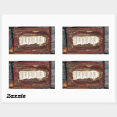 募集 長方形シール (シート)