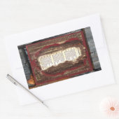 募集 長方形シール (封筒)