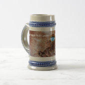 勢いよく ビールジョッキ (正面左)