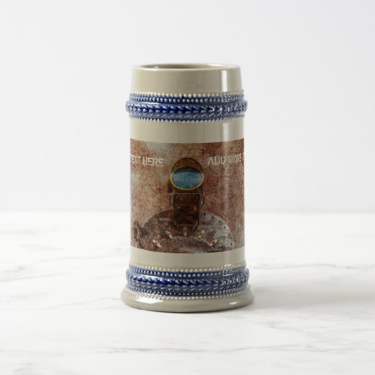 勢いよく ビールジョッキ (中央)