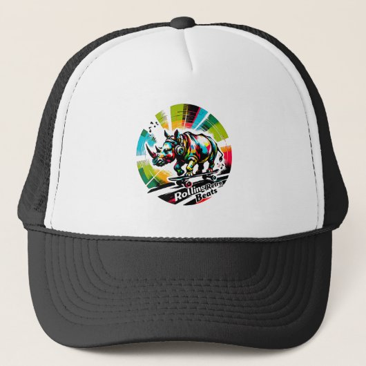 勢カラフル勢 キャップ (正面)