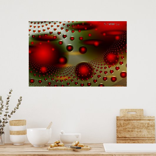 勢力範囲 ポスター (キッチン)