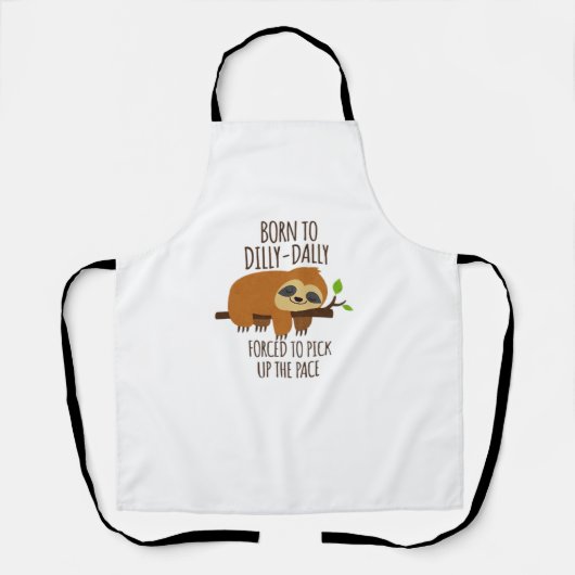 勢生まれいよく進む エプロン (正面)