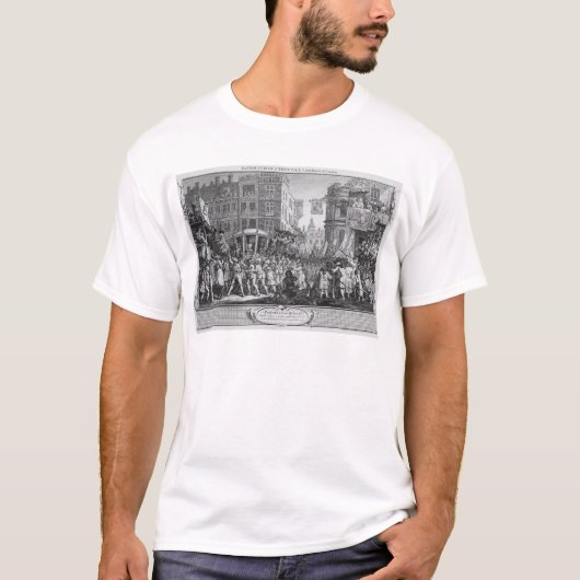 勤勉な「ロンドンの無経験の主市長 Tシャツ (正面)