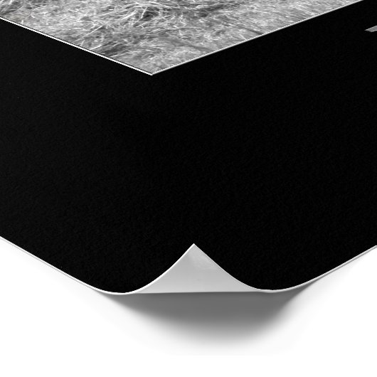 勤勉 ポスター (角)