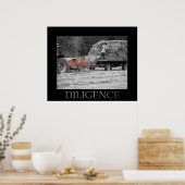 勤勉 ポスター (キッチン)