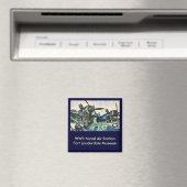 勤務中の男性 マグネット (インサイチュ (食洗機))