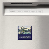 勤務中の男性 マグネット (インサイチュ (食洗機))