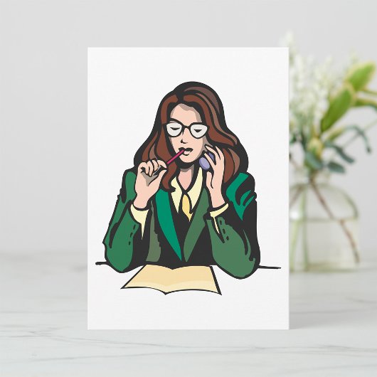 勤務中の管理者 招待状