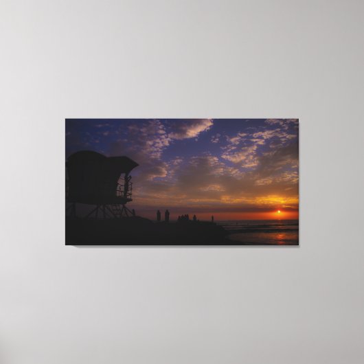 勤務中！ キャンバスプリント (正面)