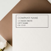 勤務先のプロフェッショナル企業の縁ど ラバースタンプ