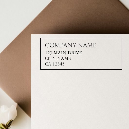 勤務先のプロフェッショナル企業の縁ど ラバースタンプ