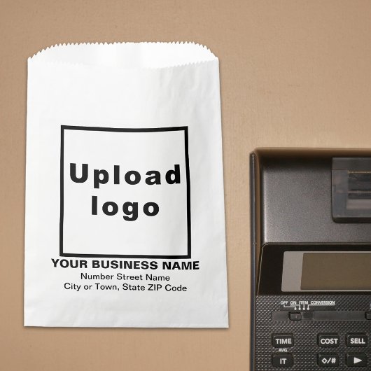 勤務先のホワイトアドレス紙バッグ フェイバーバッグ