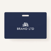 勤務先の写真IDスタッフ バッジ (裏面)