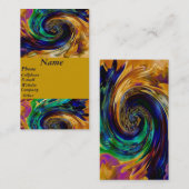 勤務先の電話_名刺 名刺 (正面/裏面)