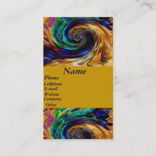 勤務先の電話_名刺 名刺 (正面)