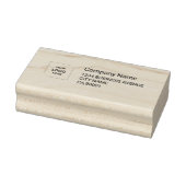 勤務先アドレス |ロゴプロフェッショナル 企業の ラバースタンプ (スタンプ)