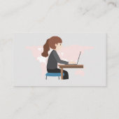 勤務先カスタム名の確認者 名刺 (裏面)