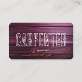 勤務先情報QRコード大工 名刺 (裏面)