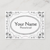 勤務先/通話カード 名刺 (正面)