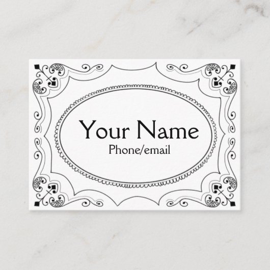 勤務先/通話カード 名刺 (正面)