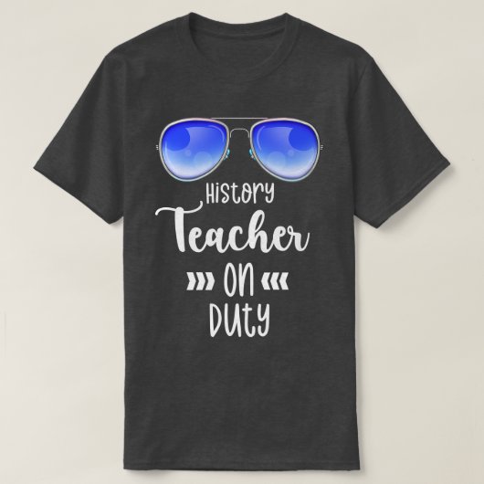 勤務履歴先生初日新学期G Tシャツ (デザイン正面)
