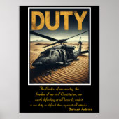 勤務時間：勤務時間傷跡 ポスター (正面)