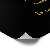 勤務時間：勤務時間傷跡 ポスター (角)