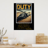 勤務時間：勤務時間傷跡 ポスター (キッチン)