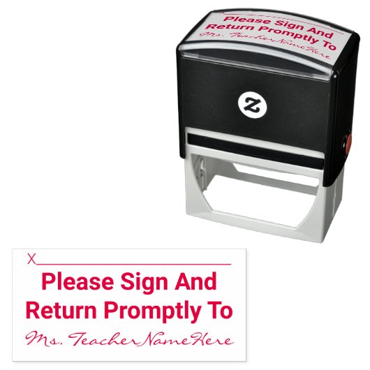 勤務評論と名前ラバースタンプ セルフインキングスタンプ (インサイチュ)