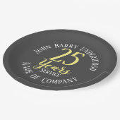 勤続退職賞等 ペーパープレート (アングル)