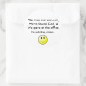 勧誘しない ラウンドシール (バッグ)