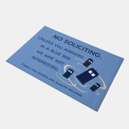 勧誘する交番なし ドアマット