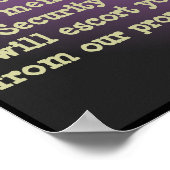 勧誘なし ポスター (角)