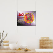 勧誘なし ポスター (キッチン)