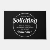 勧誘なし（編集可能）正面玄関 ドアマット (正面)